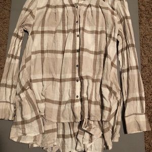Peppy Plaid Top